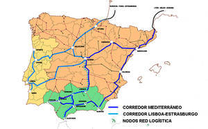 Un informe de la Unión Europea destaca la inexistencia del enlace ferroviario previsto entre Murcia y Almería
