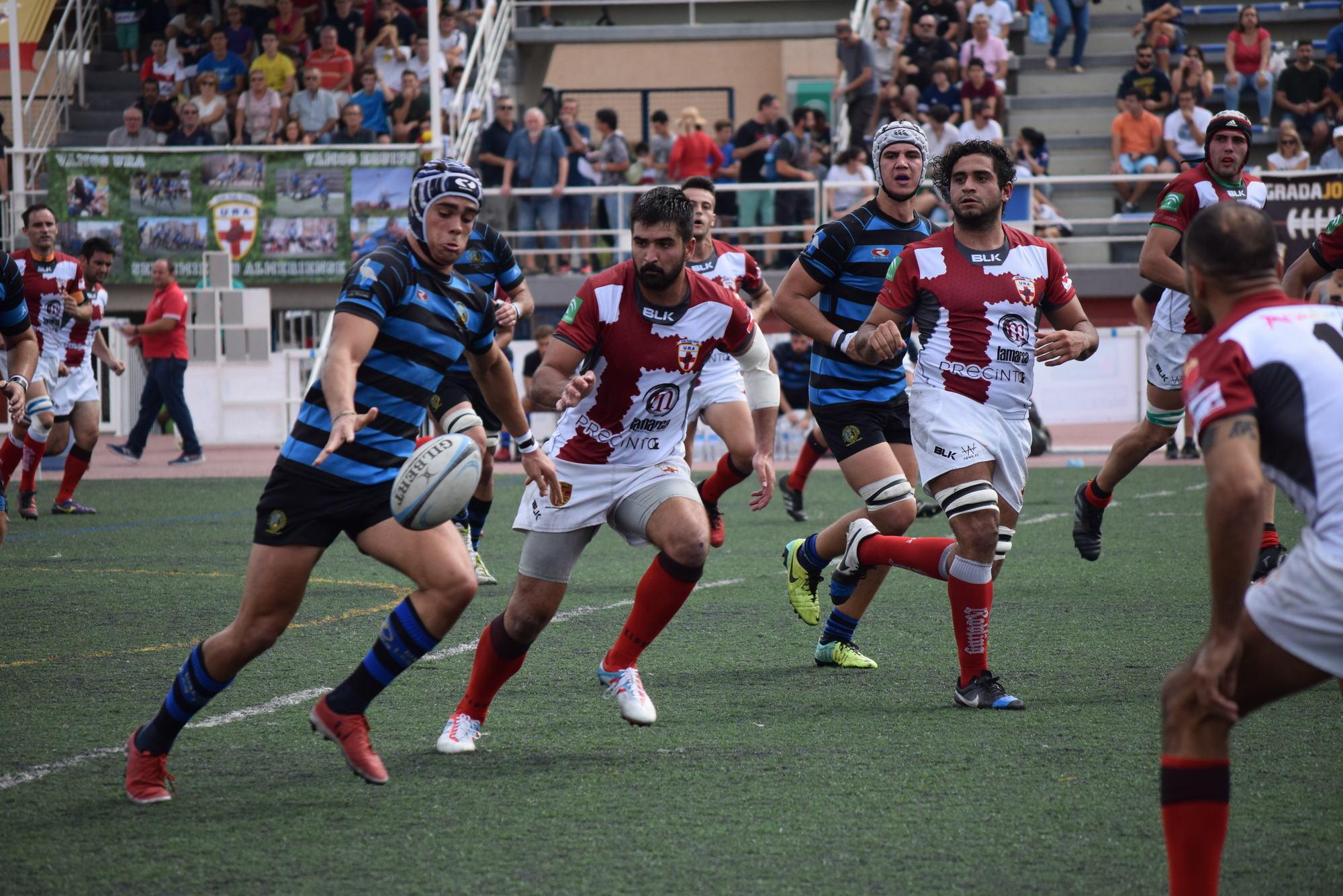 Clara mejoría de Unión Rugby Almería pese a la derrota contra