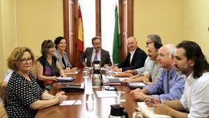 López exige al Ministerio la llegada del Corredor Mediterráneo a Almería y su conexión con Granada y Sevilla