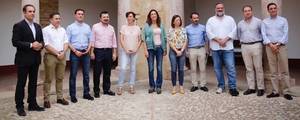 Javier A. García acude a la reunión de secretarios generales del PP andaluz