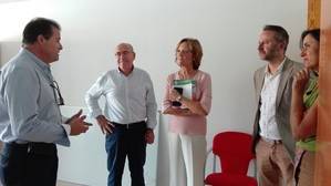 Ortiz visita el CADE de Almería en su sede del Puerto