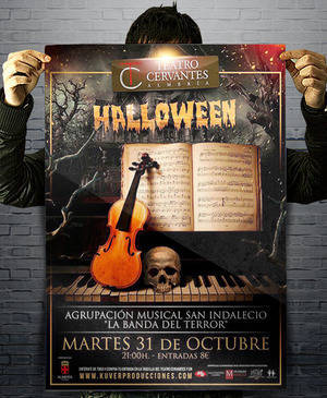 ‘La Banda del Terror’ en ‘La Noche en Negro’ en el Teatro Cervantes de Almería