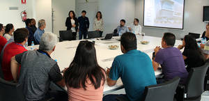 Una delegación brasileña visita el PITA para conocer el potencial agrícola y tecnológico de Almería