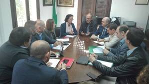 Reunión de coordinación en Almócita de la Junta sobre gestión de los municipios pequeños