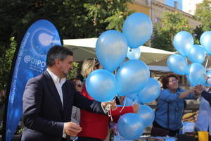 Diputación apoya a la Asociación @Dipo en el Día Mundial de la Diabetes