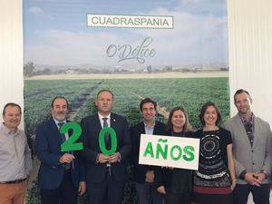 Cuadraspania SL cumple 20 años produciendo escarola