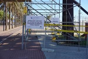 El Puerto de Almería acomete actuaciones de mantenimiento en el ‘Cable Inglés’