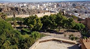 Una sola persona para el mantenimiento y la jardinería de toda la Alcazaba