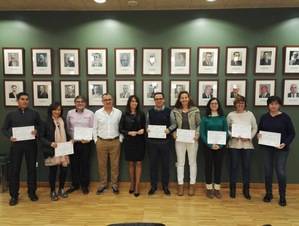 Diputación clausura el máster de Experto en Gestión de Empresas en Alhama de Almería