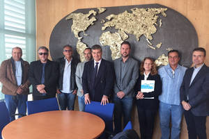 Una delegación brasileña visita la UAL con el fin de formular un proyecto internacional