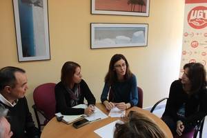 Secretaría General de Medio Ambiente y Cambio Climático se reúne con la UGT Almería