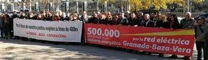 El PSOE exige en Madrid la línea eléctrica Vera-Baza y afea al PP su pretensión de “atracar” el futuro de los almerienses