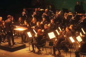 Gran concierto de Navidad de la Banda Unión Musical de Roquetas en el Teatro Auditorio