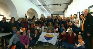 Afiliados de Ciudadanos Almería participan este 21D como apoderados en las elecciones catalanas