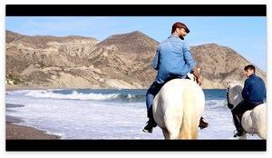El actor Antonio Velázquez protagonista del video promocional de Carboneras en FITUR 2018