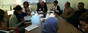 Podemos y el SAT-SOC se autoproclaman representantes de los vecinos de El Puche ante la Junta de Andalucía