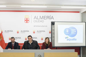 Ayuntamiento y Aqualia celebran el 25 aniversario de la empresa del Servicio Municipal de Aguas