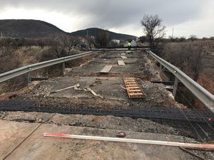 Diputación invierte 150.000 euros en ensanchar más de un kilómetro de la AL-5402 en Laujar de Andarax