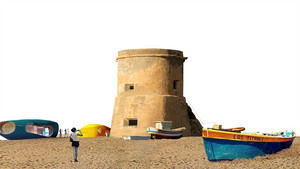 El Torreón de Cabo de Gata servirá para exposiciones y alrededor se simularán barcas varadas