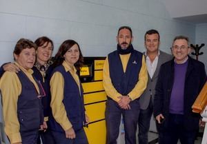 Correos instala en Carboneras 2 terminales automáticos de paquetería