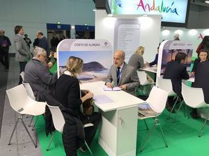La agenda profesional marca la primera jornada de ‘Costa de Almería’ en la ITB de Berlín