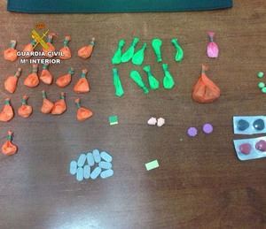 La Guardia Civil detiene a dos personas por diferentes delitos contra la salud pública
