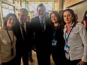 Javier A. García califica de "muy activa" la delegación almeriense en la convención del PP en Sevilla