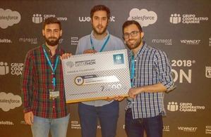El equipo Working Data de la Universidad de Granada gana la II Edición de Cajamar UniversityHack 2018