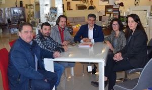Comerciantes y Empresarios de El Alquián trasladan a Ciudadanos Almería las demandas
