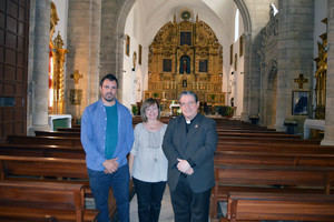 Amigos de la Alcazaba y La Soledad echan las campanas al vuelo en la Iglesia de Santiago