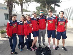 C N CIUDAD DE ADRA se lleva 10 medallas en las finales provinciales.