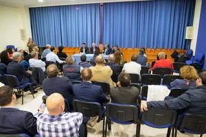 El agua y el Hospital La Inmaculada centran la reunión comarcal del Partido Popular en el Levante