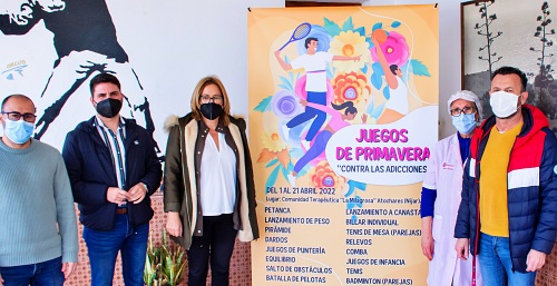 Esperanza Pérez visita Nuevo Rumbo durante los Juegos de Primavera
