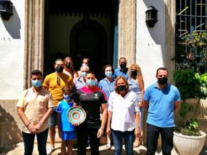 Níjar reconoce los éxitos deportivos del campeón de España de powerlifting