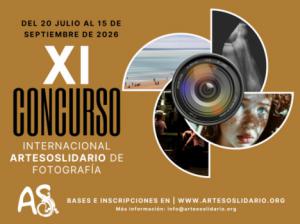 ArteSOSlidario lanza su XI Concurso Internacional de Fotografía 2026