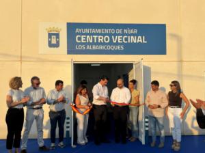 El alcalde de Níjar inaugura el nuevo centro vecinal de Los Albaricoques
