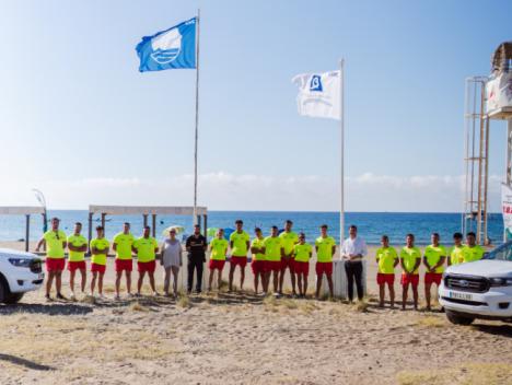 Agua Amarga y San José volverán a ondear sus banderas azules