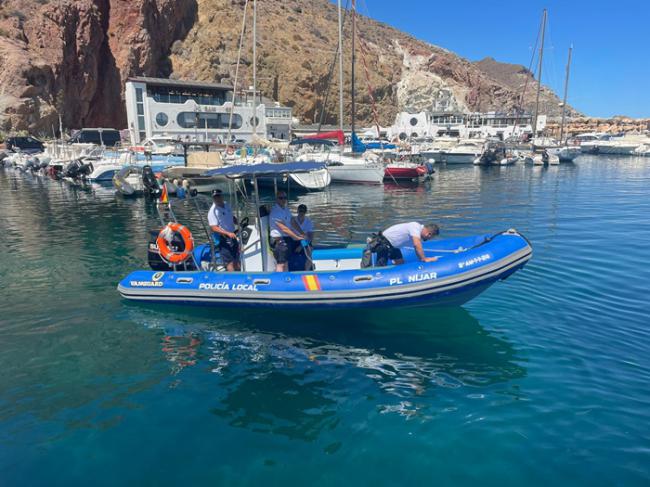 Policía Local y Protección Civil multiplican sus presencia durante el verano en Níjar