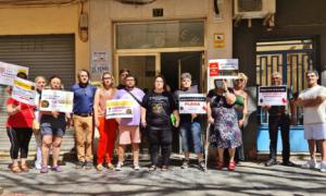 Ciudadanos da su apoyo a una víctima almeriense de "okupación" de su vivienda