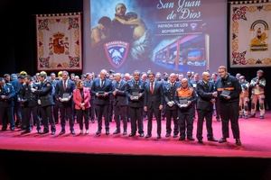 Diputación celebra junto a los Bomberos del Levante su patrón