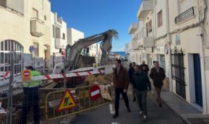 Obras en Las Negras para mejorar espacios públicos