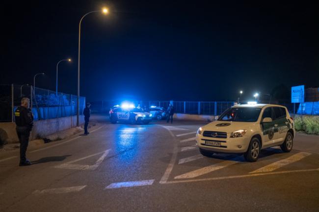 Controles policiales en Níjar para detectar robos en fincas agrícolas