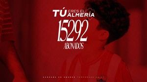 Cerrada la campaña de abonos en el Almería