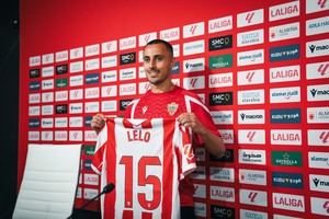 Lelo: "El Almería es un club grande con objetivos ambiciosos"