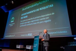 Roquetas de Mar, referente europeo en sostenibilidad hídrica, recibe el premio Sustainability Action 2025