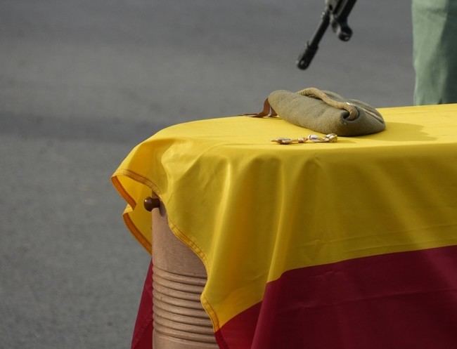 Homenaje a Daniel Ruíz Mateo en la Base Álvarez de Sotomayor