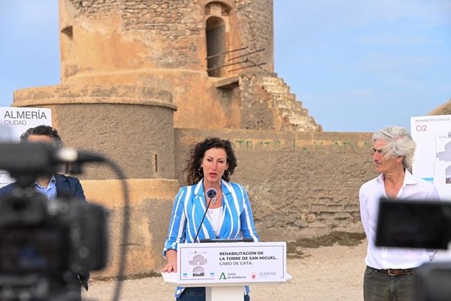 El Ayuntamiento aprueba la licitación de las obras de rehabilitación de la Torre de San Miguel, en Cabo de Gata
