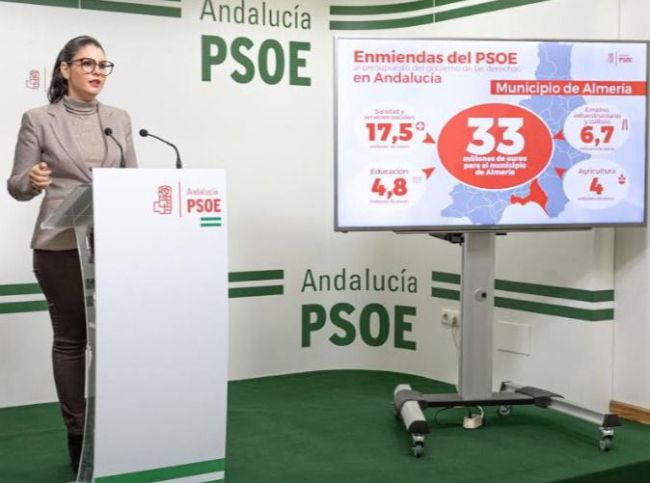 El PSOE reclama a la Junta 28 millones para el Andarax, Nacimiento y Los Filabres