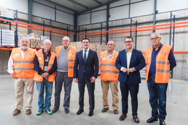 La Junta concede un millón de euros al Banco de Alimentos de Almería