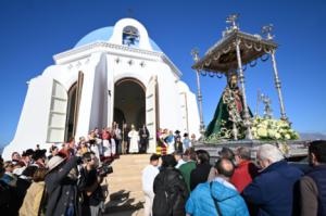 Miles de almerienses acompañan a la Virgen del Mar en la tradicional romería de Torregarcía